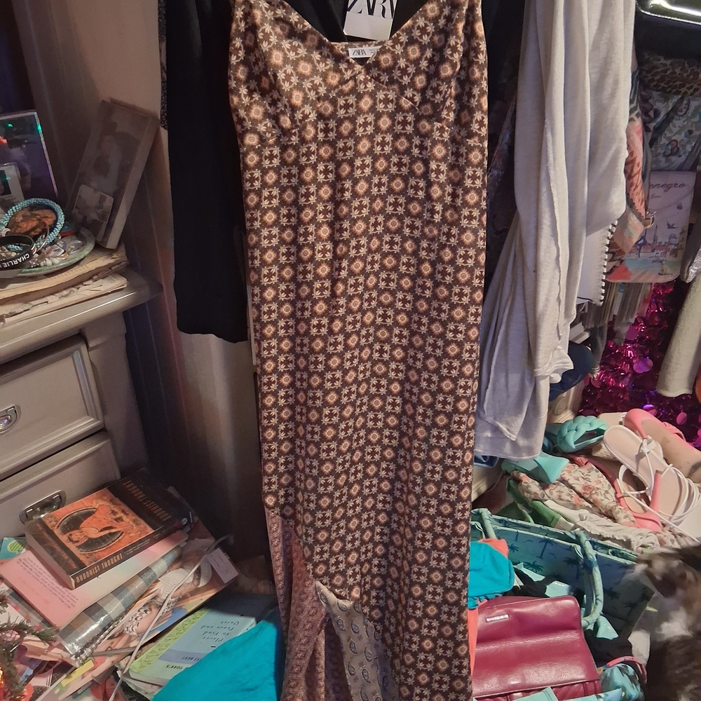 Floral Patterned Maxi Dress